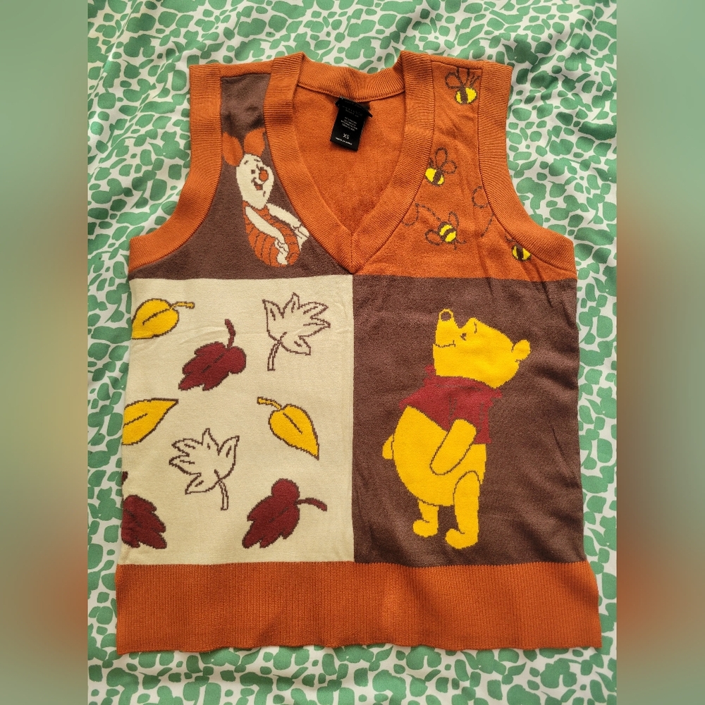 Winnie The Pooh Fall Sweater Vest